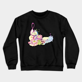 Musical Flowers Crewneck Sweatshirt